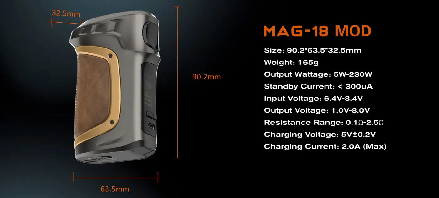 Smok Mag 18 Kit 230W with TFV-Mini V2 Tank