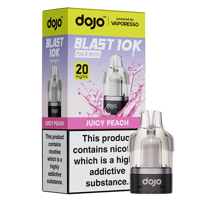 Vaporesso Dojo Blast 10K Prefilled Pod + 10ml Refill Container image 8