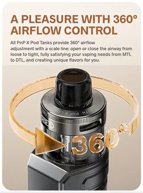 VooPoo PnP X MTL + DTL Replacement Pods | Drag X2 / S2 | 2pcs/pack