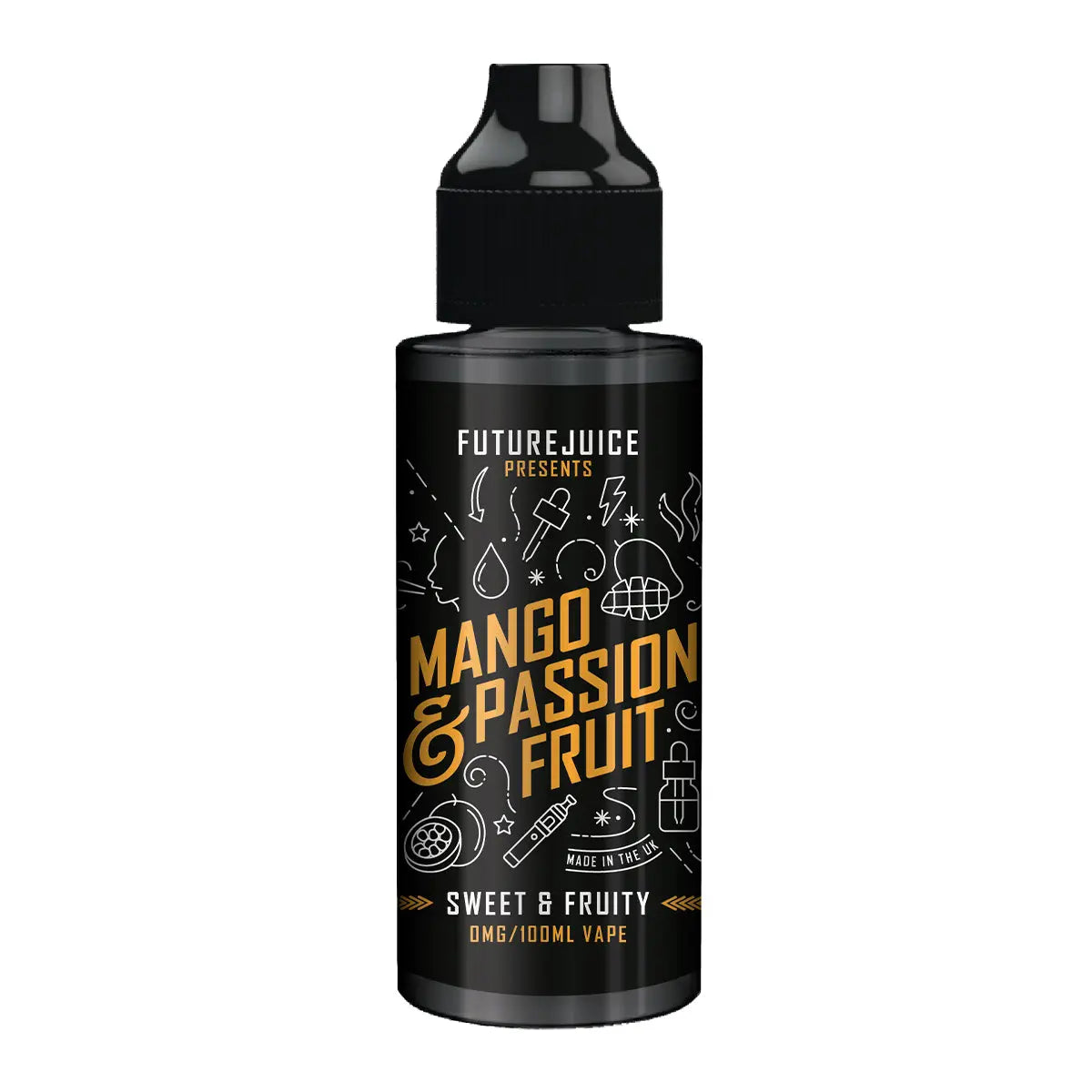 Future Juice 100ml 70/30 VG/PG E-Liquid Shortfill - Mango and Passionfruit image