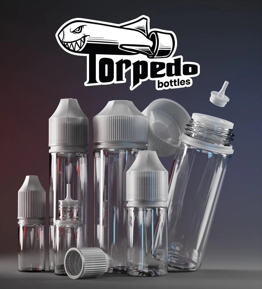 Torpedo Refillable Empty E-Liquid Bottles 120ml