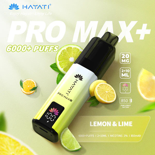 Hayati Pro Max+ 6000 Puff Pod Kit image 0
