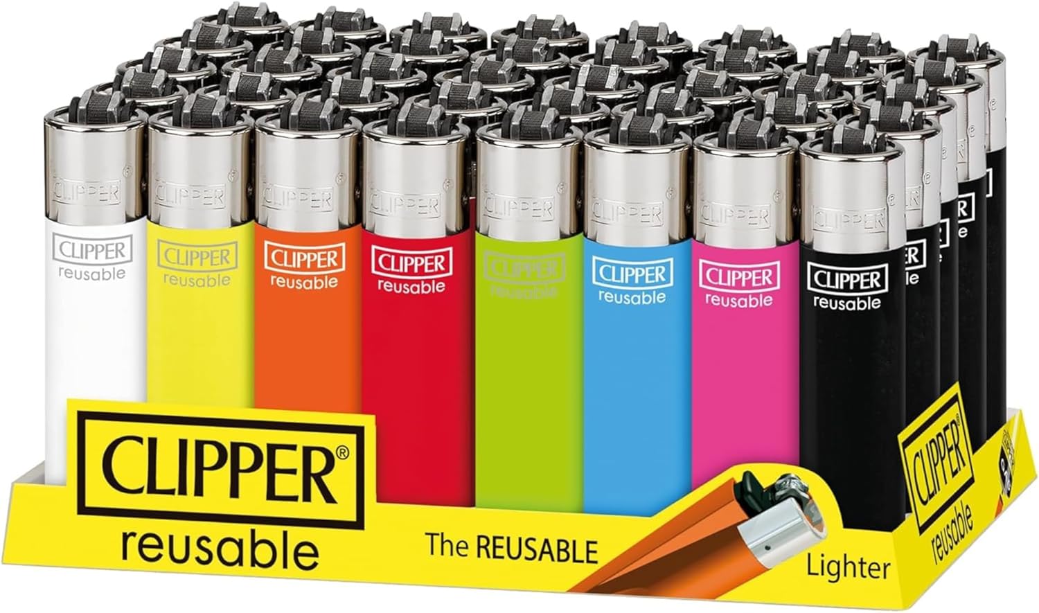 Clipper Lighters 40PK -   Strangers