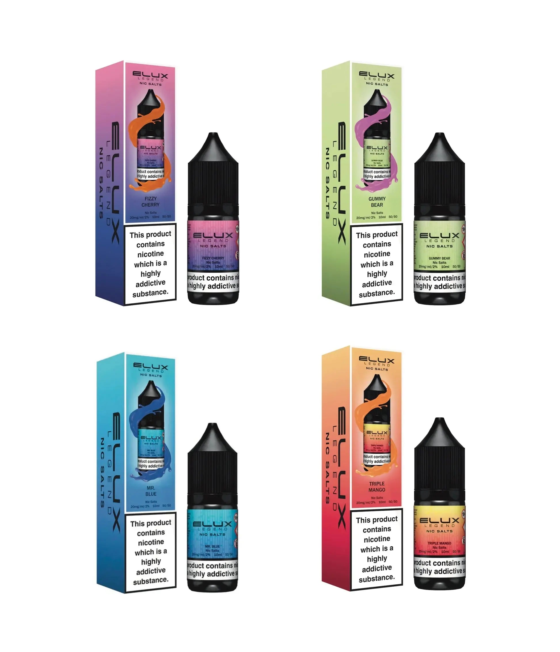 Elux Legend Nic Salts 10ml - 20MG image 6