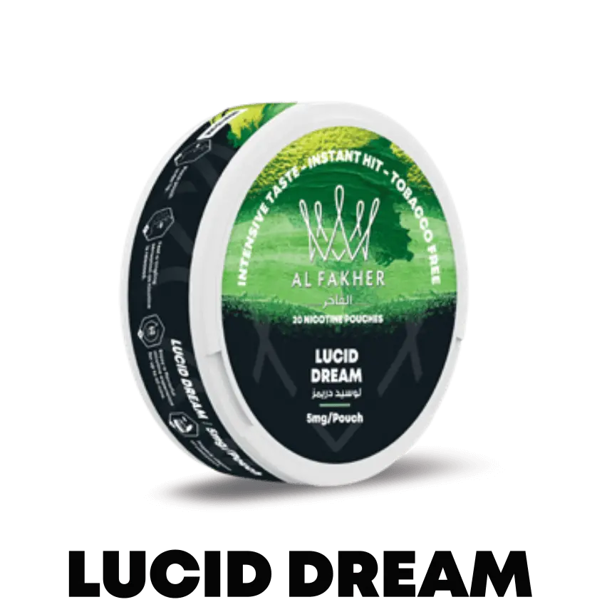Al Fakher (UAE) Nicotine Pouch 20mg 20pcs/pack - Lucid Dream image