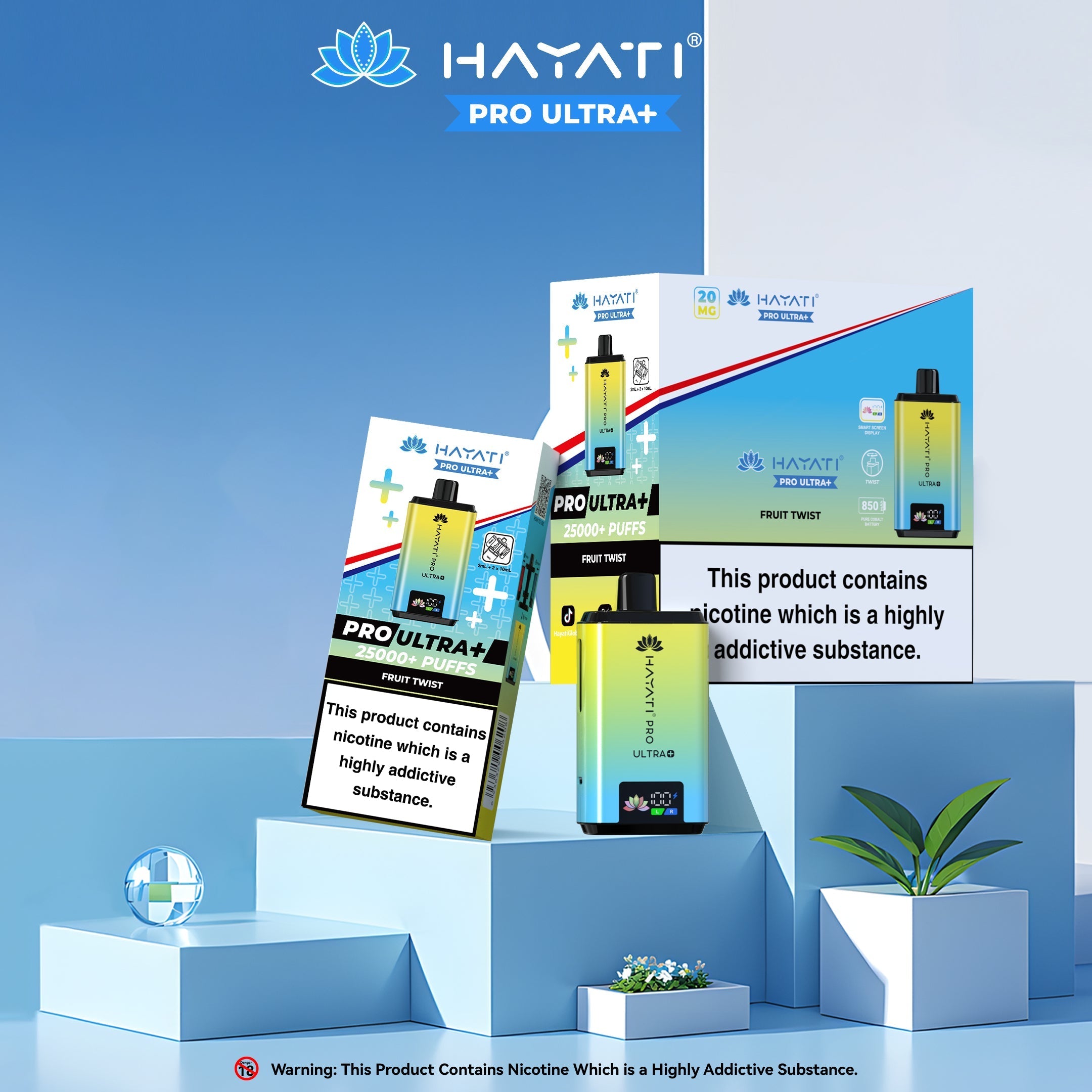 Hayati Pro Ultra Plus 25K Prefilled Vape Kit