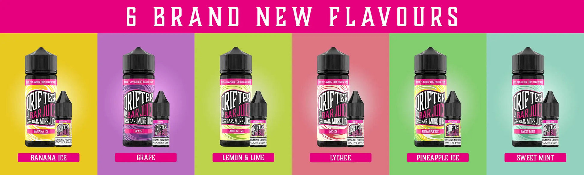 Drifter Bar Juice 100ml E-Liquid Shortfill 50/50 VG/PG image 4