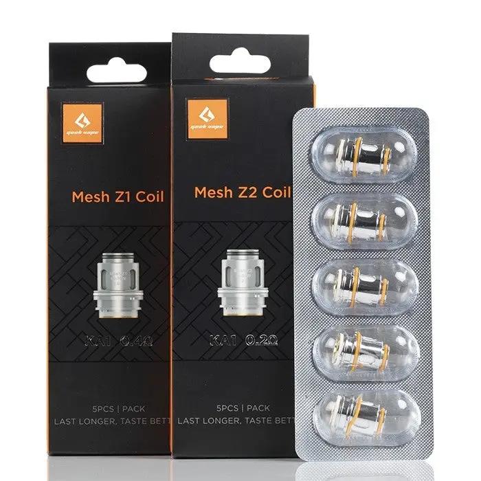 Geekvape Zeus | Z Series Replacement Coils - 5pcs/pack - Z1 0.4ohm Mesh Coil image