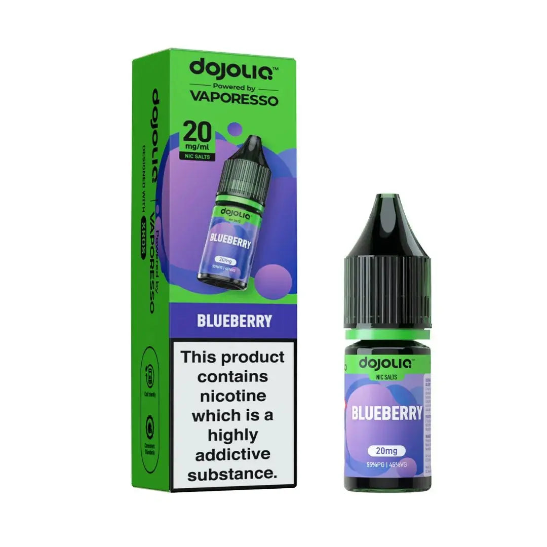 DojoLiq Blueberry Nic Salt 20mg 10ml vape juice by Vaporesso