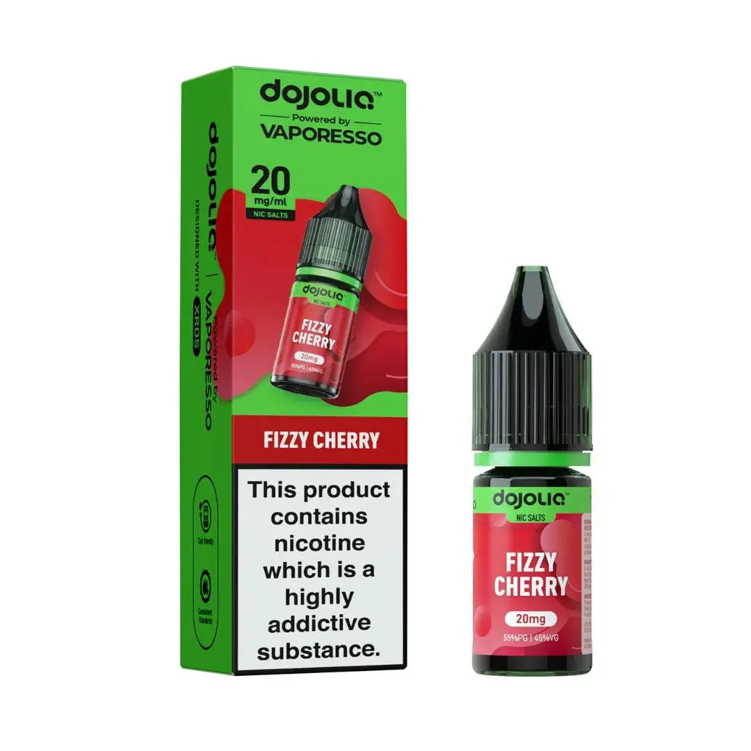 DojoLiq Fizzy Cherry Nic Salt 20mg 10ml soda cherry vape juice