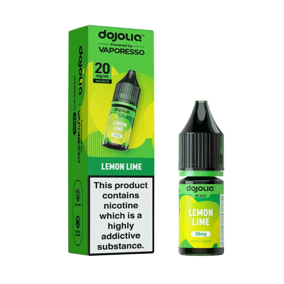 DojoLiq Lemon Lime Nic Salt 20mg 10ml citrus vape juice by Vaporesso