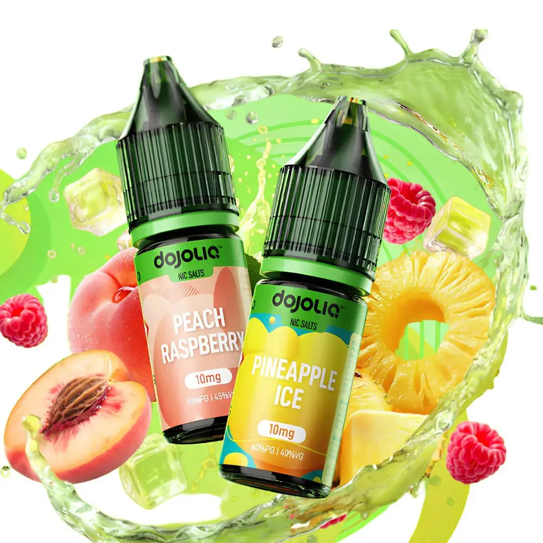 Vaporesso DojoLiq Nic Salts 10mg 10ml vape juice range for refillable MTL pod kits