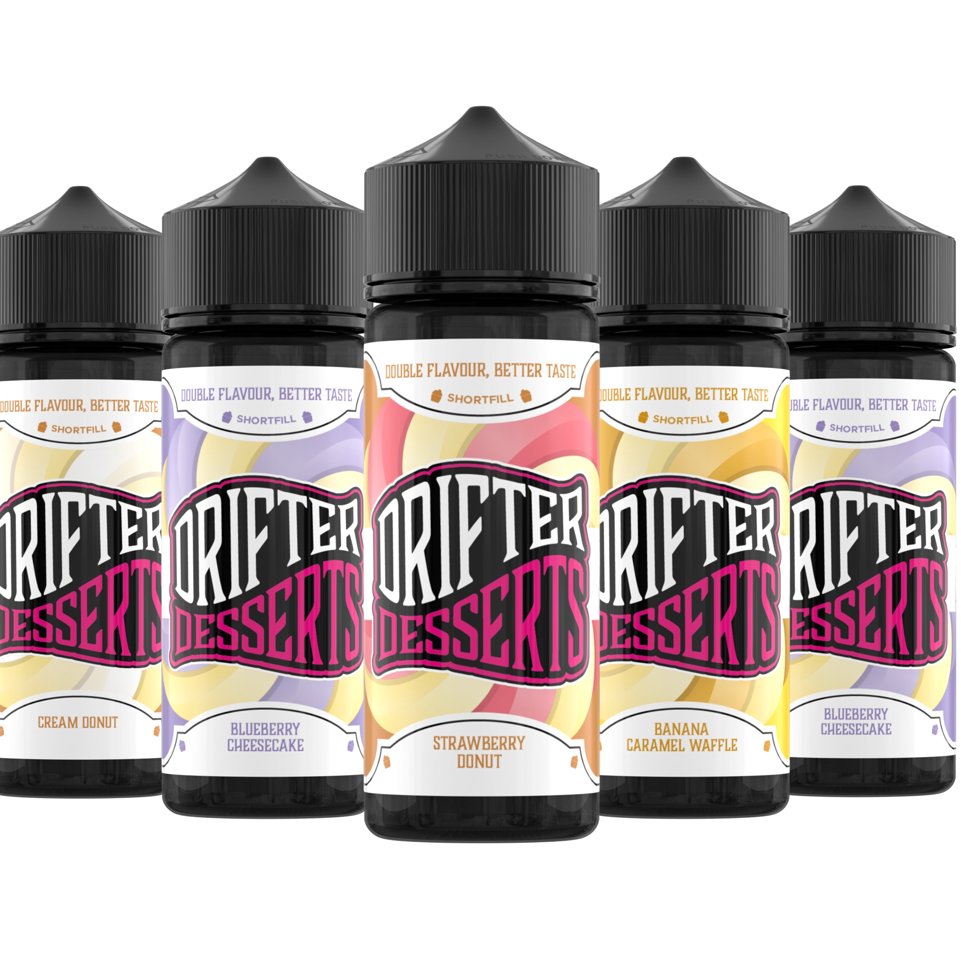 Drifter Bar Juice 100ml | Dessert Range | E-Liquid Shortfill 50/50 VG/PG