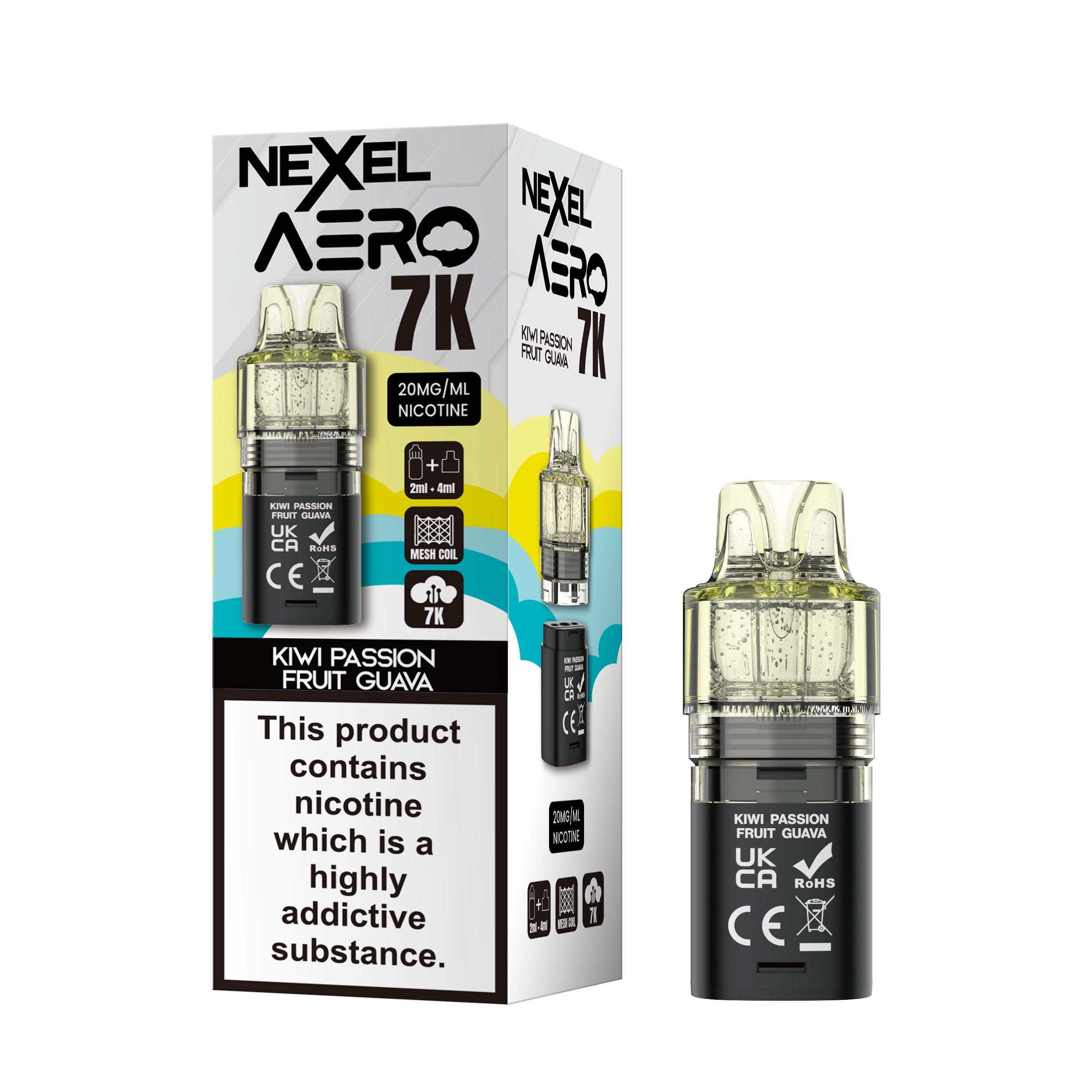 Nexel Aero 7000 Replacement Prefilled Pod