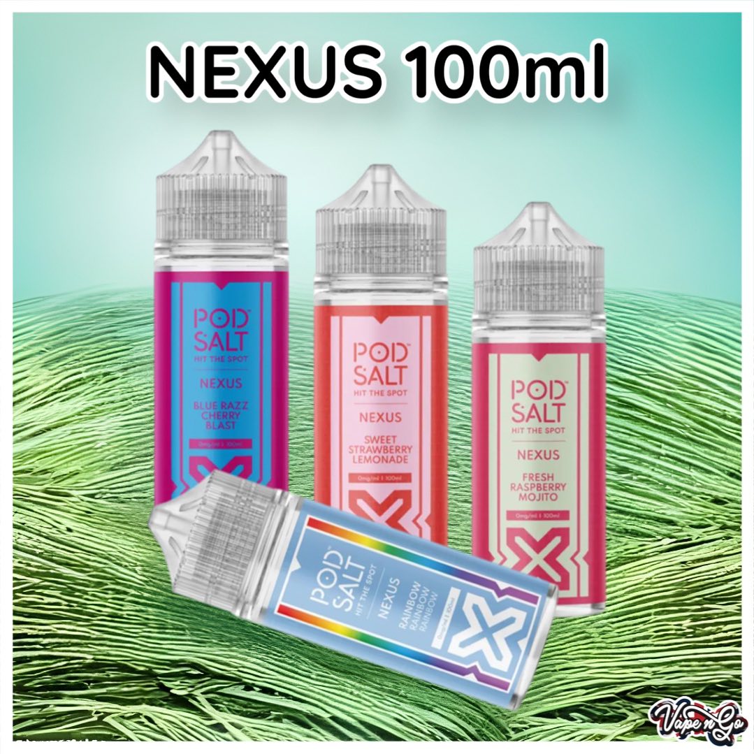 Pod Salt Nexus 120ml E-Liquid Shortfill E-liquids