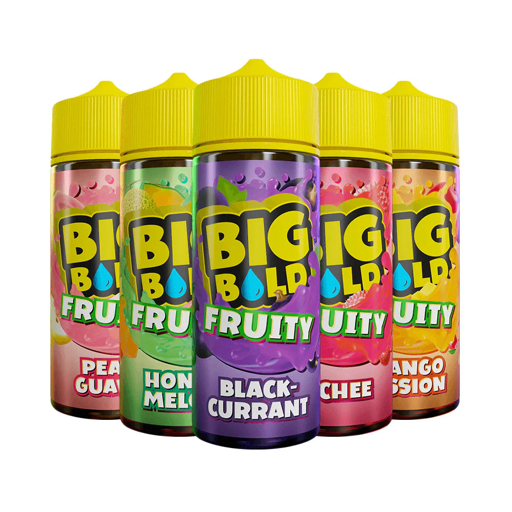 Big Bold 100ml E-Liquid Shortfill E-liquids