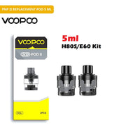 Voopoo PNP Pod II V2 | H80S/E60 | 5ml Pods (2 pack)