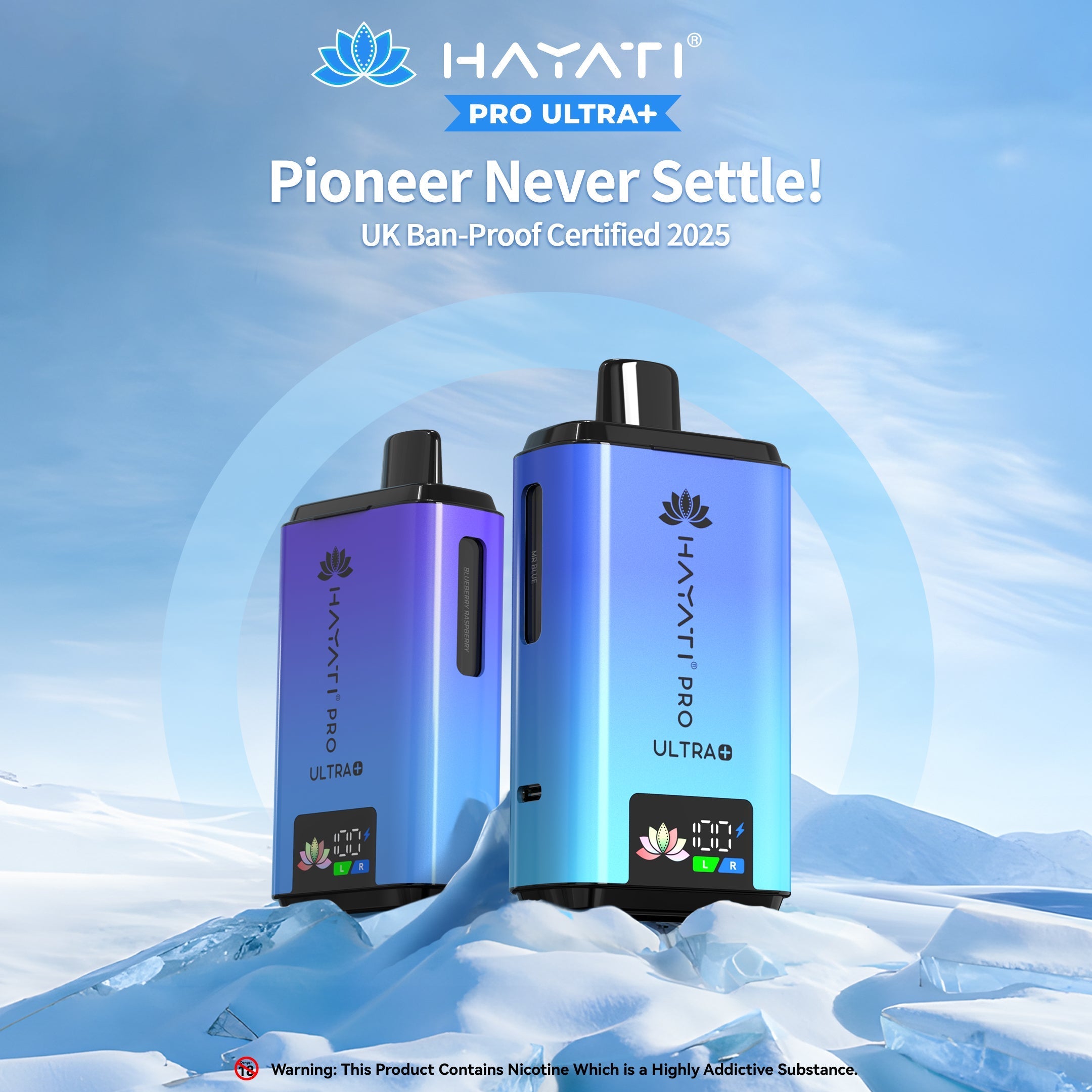 Hayati Pro Ultra Plus 25K Prefilled Vape Kit