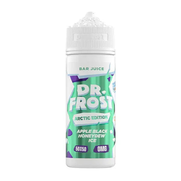 Dr Frost Arctic Edition 100ml E-Liquid Shortfill 70/30 VG/PG - Apple Black Honeydew Ice image