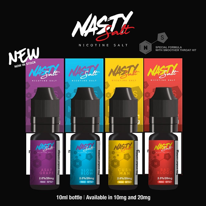 Nasty Juice 10ml eliquids Nic Salts | 20MG | 50VG/50PG