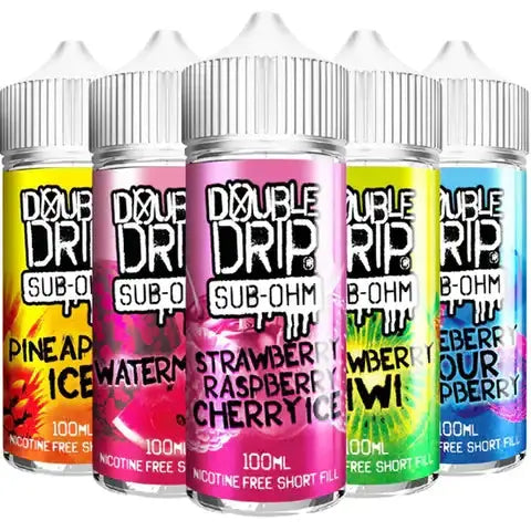 Double Drip 100ml E-Liquid Shortfill 70/30 VG/PG image 0