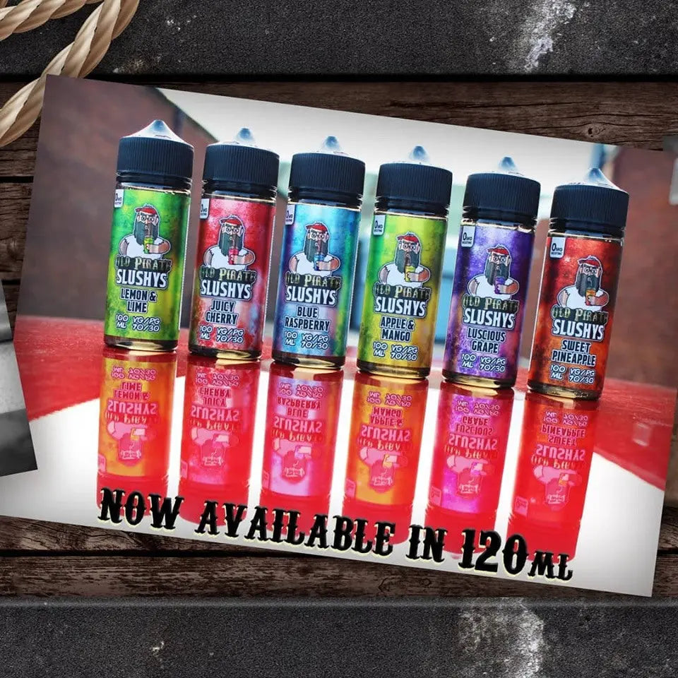 Old Pirate E-Liquid 100ml Shortfill - Slushy Series  70/30 VG/PG image 0