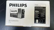Philips 9V Batteries 12PK