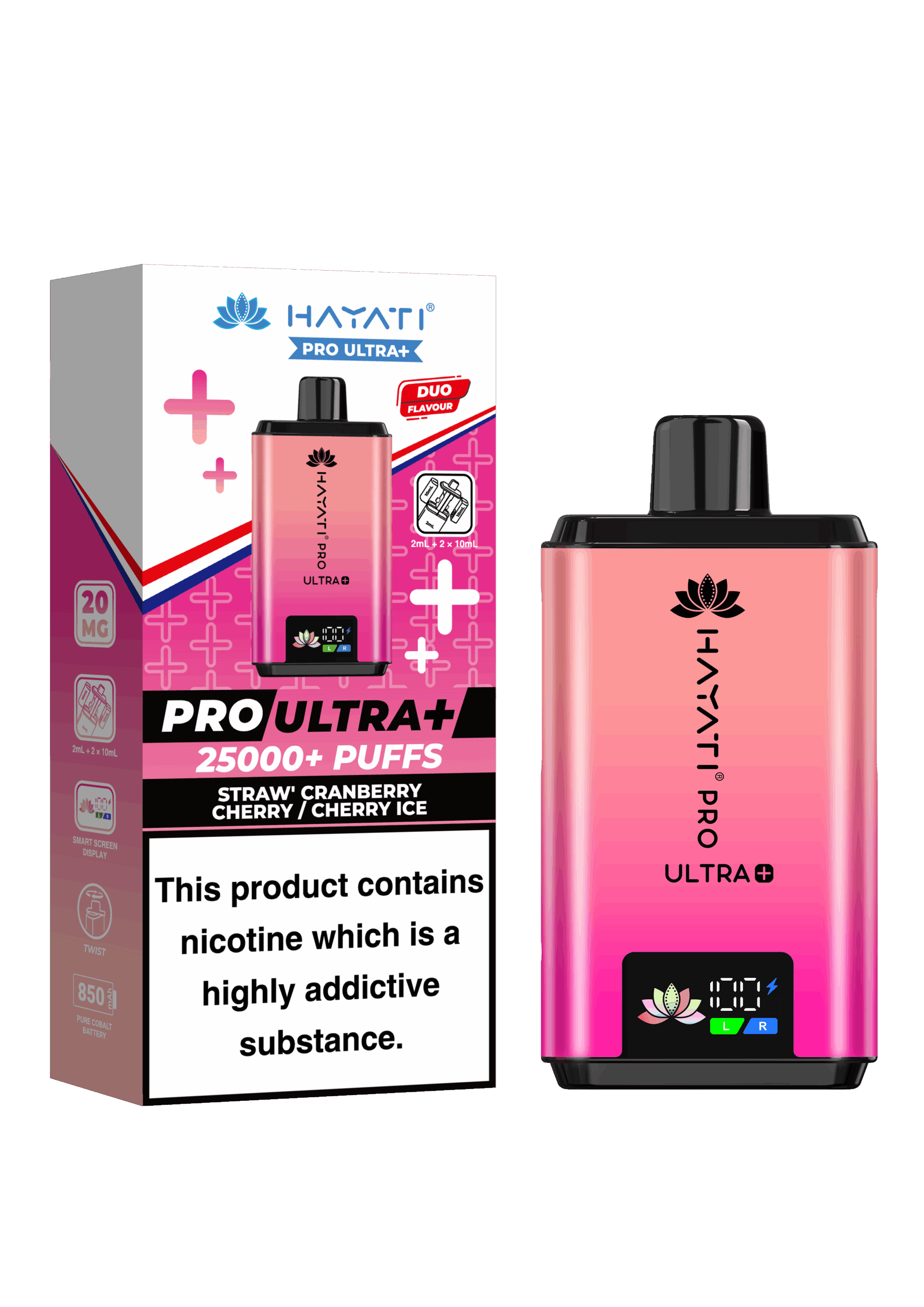 Hayati Pro Ultra Plus 25K Prefilled Vape Kit