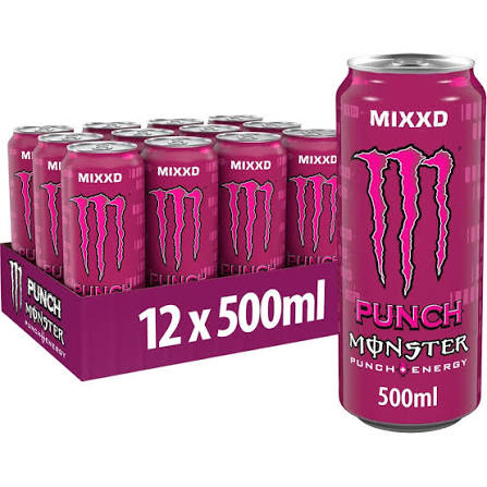 Monster Energy Drink Mixxd Punch 12 x 500ml