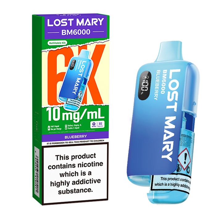 Lost Mary BM6000 Prefilled Pod Kit — 10mg Lost Mary