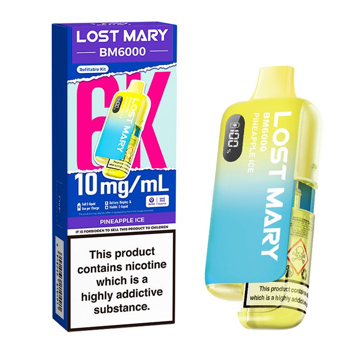 Lost Mary BM6000 Prefilled Pod Kit — 10mg Lost Mary
