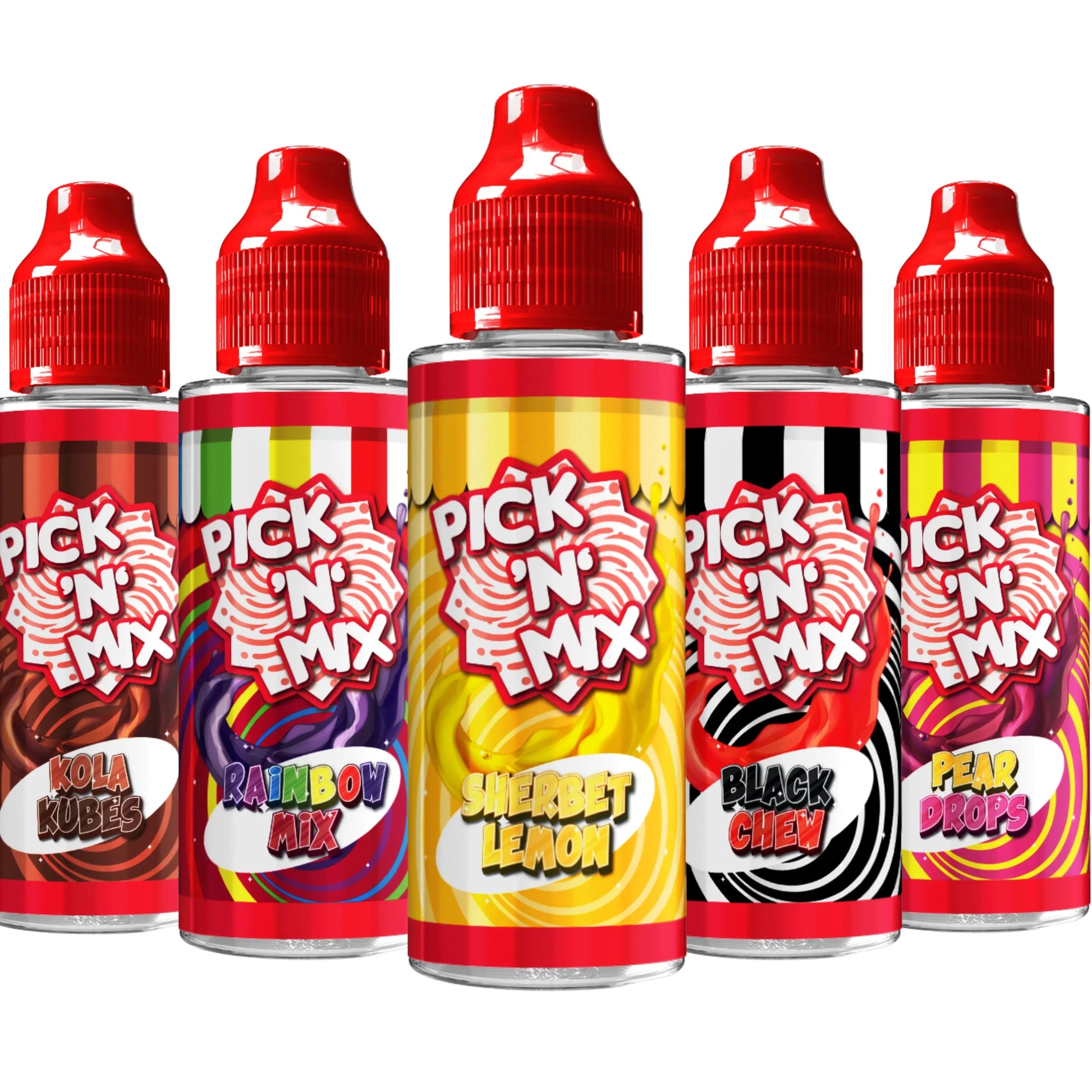 Pick N Mix 100ml Shortfill E-Liquid 70/30 VG/PG Donut King