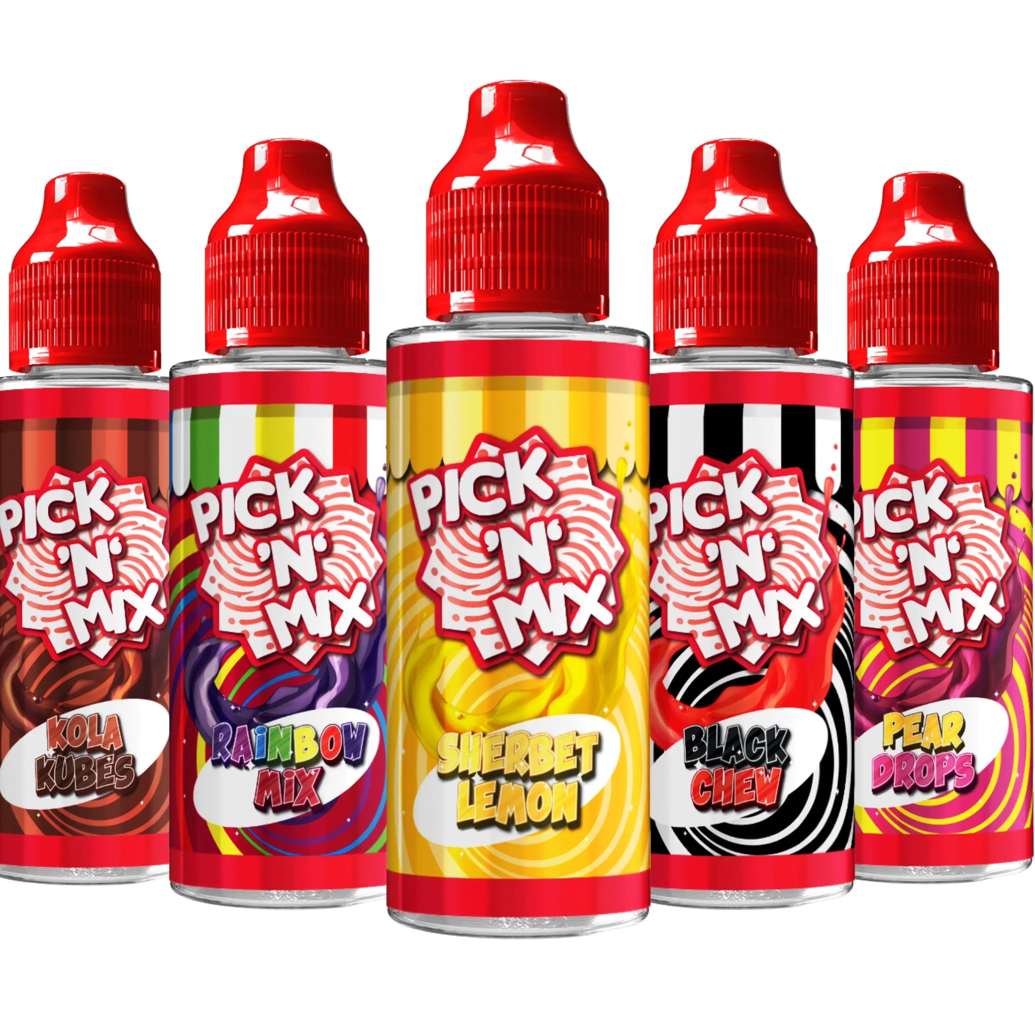 Pick N Mix 100ml Shortfill E-Liquid 70/30 VG/PG Donut King