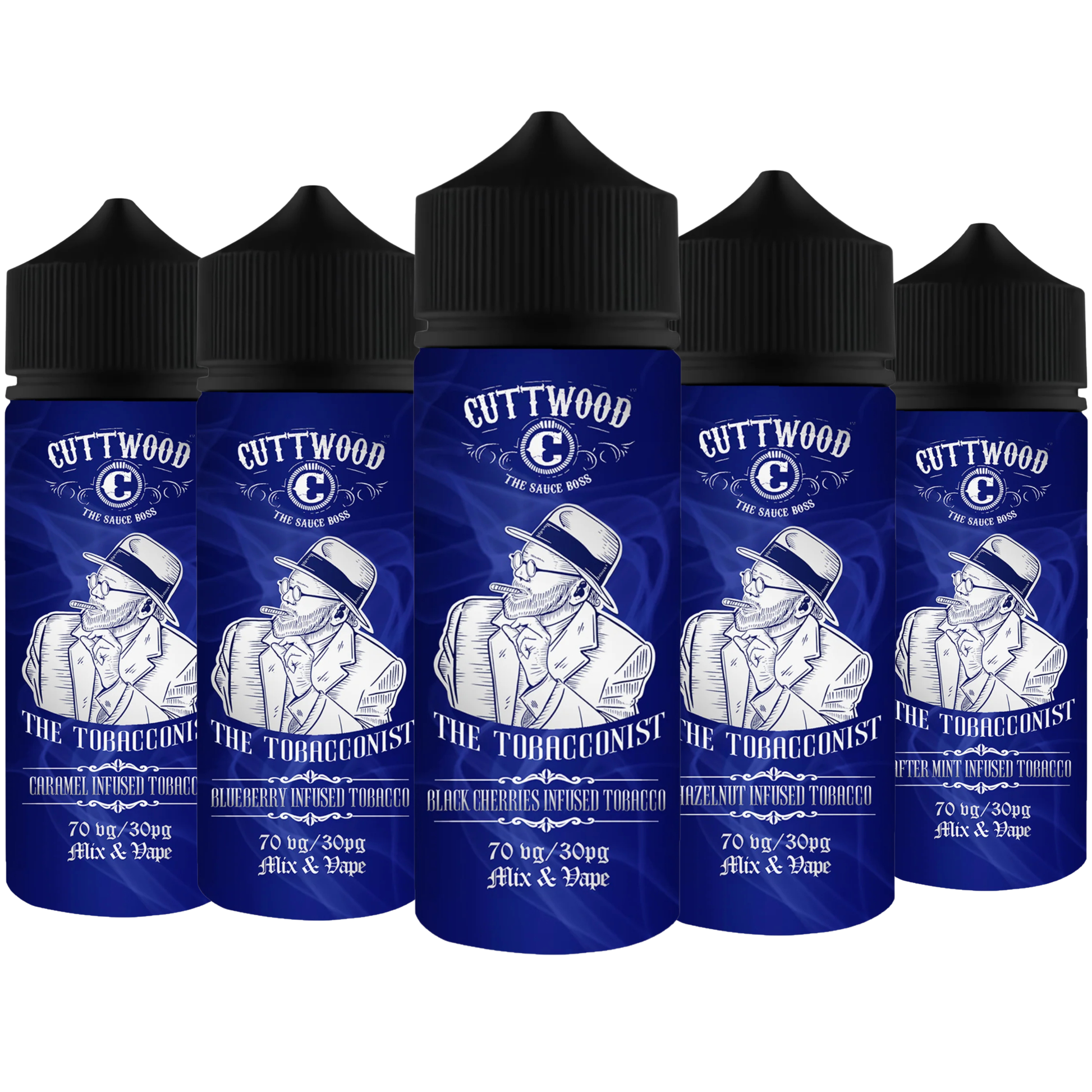 The Tobacconist by Cuttwood 100ml Shortfill E-Liquid 70/30 VG/PG Cuttwood