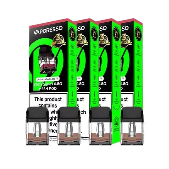 Vaporesso XROS COREX 3.0 Replacement Pods (4-Pack) Vaporesso