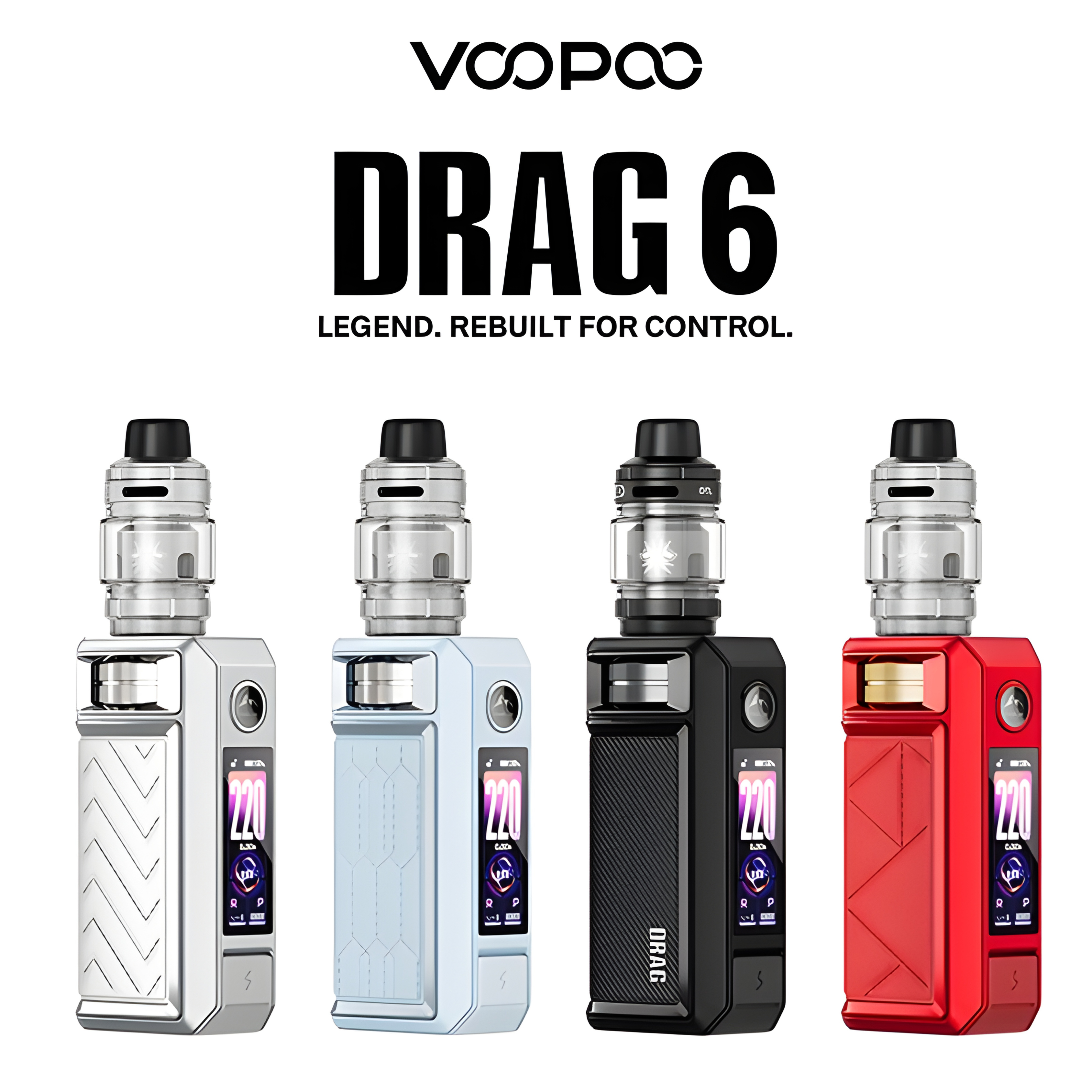 Voopoo DRAG 6 Vape Kit VOOPOO