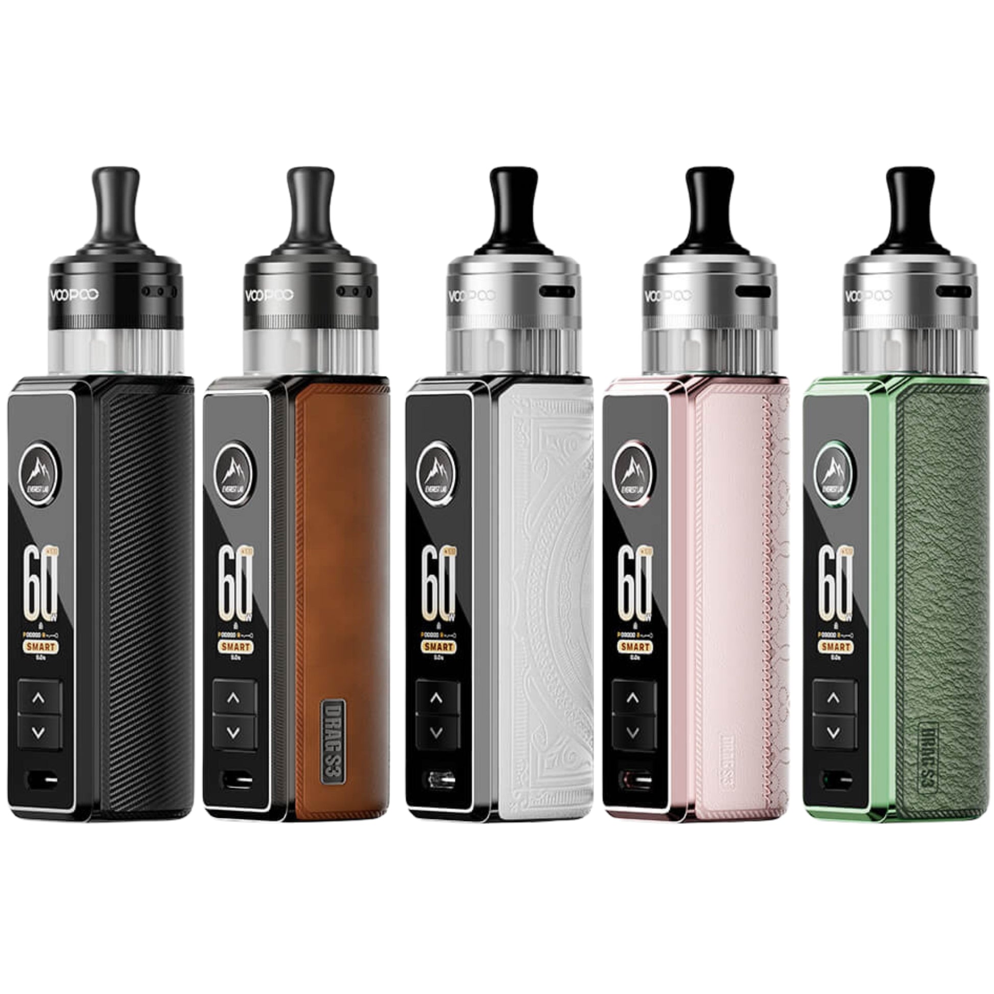 Voopoo Drag S3 Pod Kit – 3000mAh Pod Vape | 60W | PnP X Coils | Touch Unlock