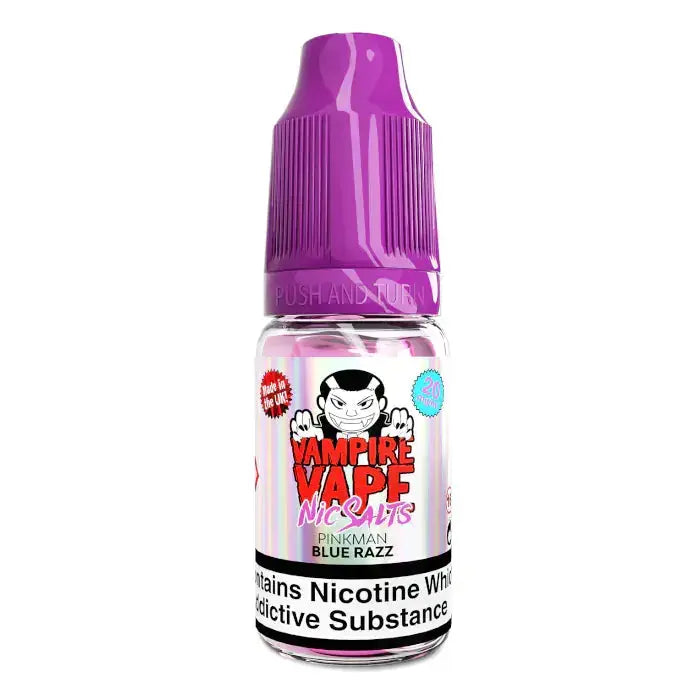 Vampire Vape Bar Salts 10ml | Pinkman Range - Nic Salt 10mg Vampire Vape