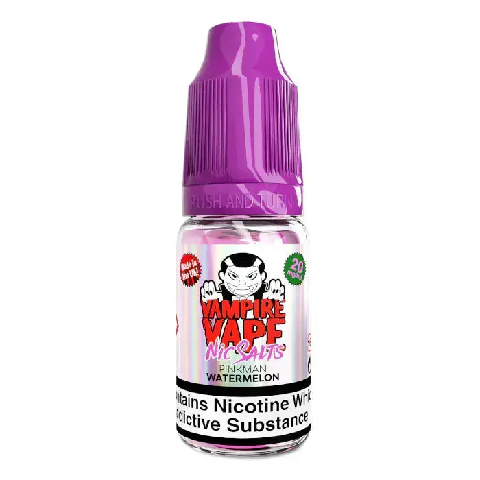 Vampire Vape Bar Salts 10ml | Pinkman Range - Nic Salt 10mg Vampire Vape