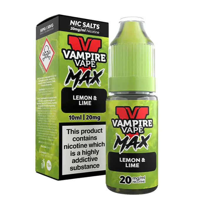 Vampire Vape Max Nic Salts 10mg UK Vape Kings