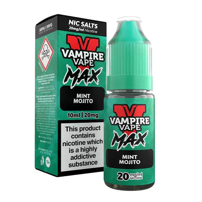Vampire Vape Max Nic Salts 10mg UK Vape Kings