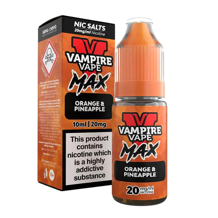 Vampire Vape Max Nic Salts 10mg UK Vape Kings