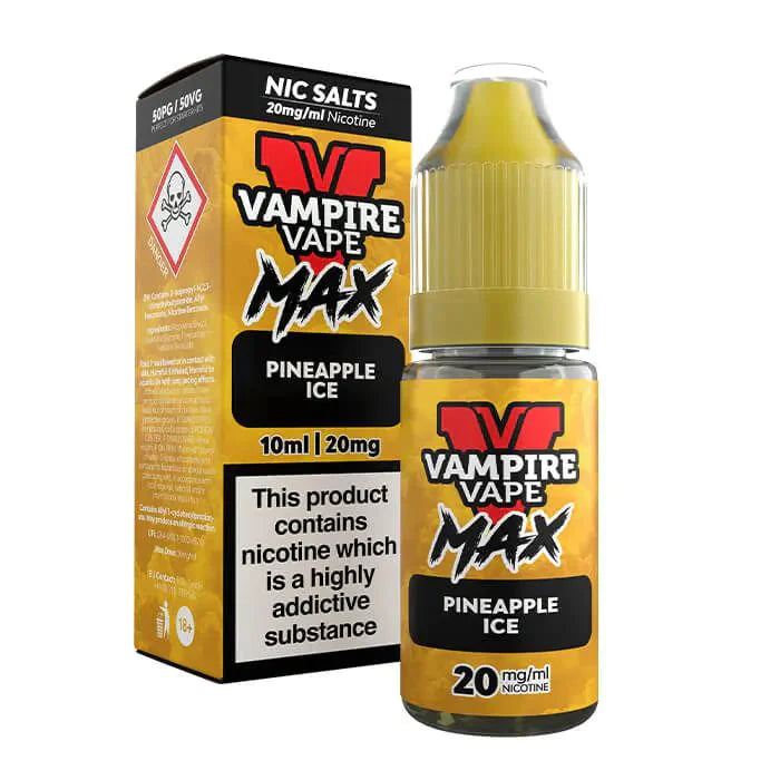 Vampire Vape Max Nic Salts 10mg UK Vape Kings