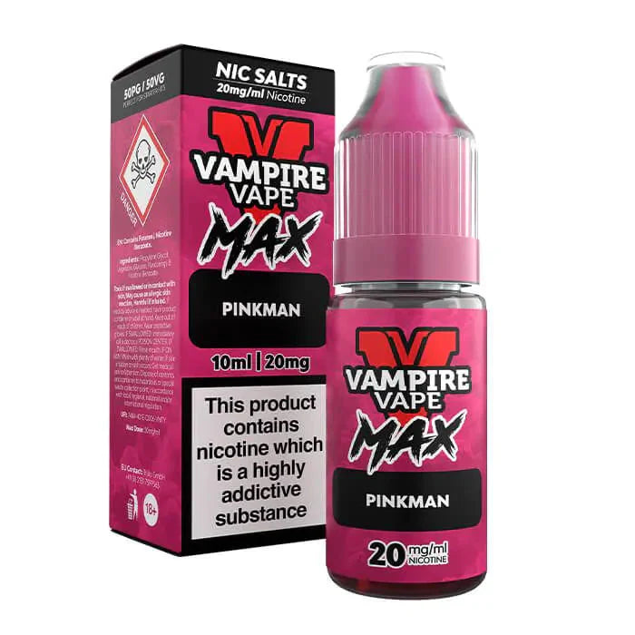 Vampire Vape Max Nic Salts 10mg UK Vape Kings