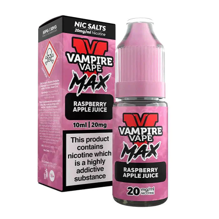 Vampire Vape Max Nic Salts 10mg UK Vape Kings