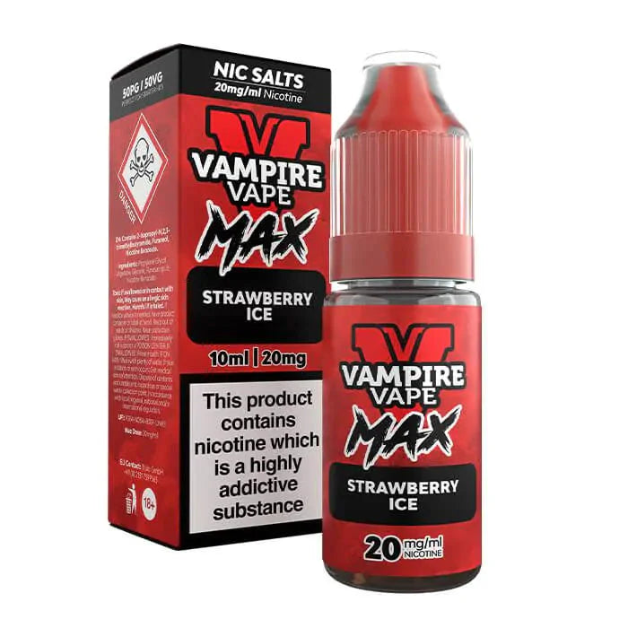 Vampire Vape Max Nic Salts 20mg UK Vape Kings