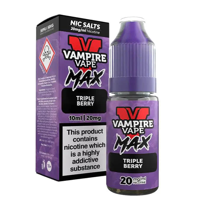 Vampire Vape Max Nic Salts 10mg UK Vape Kings