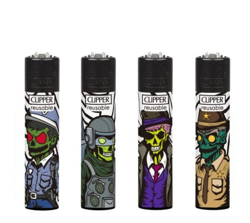 Clipper Lighters 48PK - Zombies Force