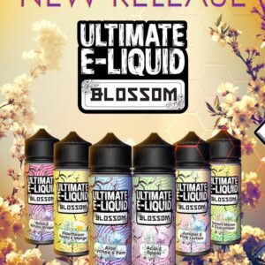 Ultimate E Liquid Blossom Range 120ml Shortfill