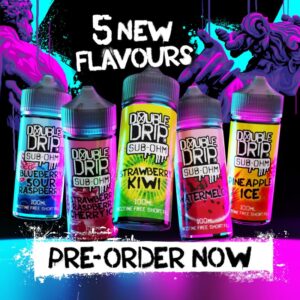 Double Drip 120ml E-Liquid Shortfill 70/30 VG/PG - Image 2